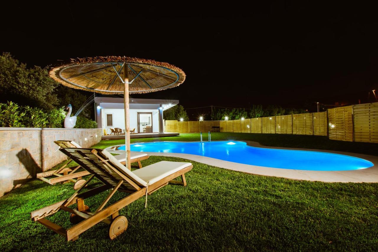 Chania Oasis With Heated Pool Ngoại thất bức ảnh